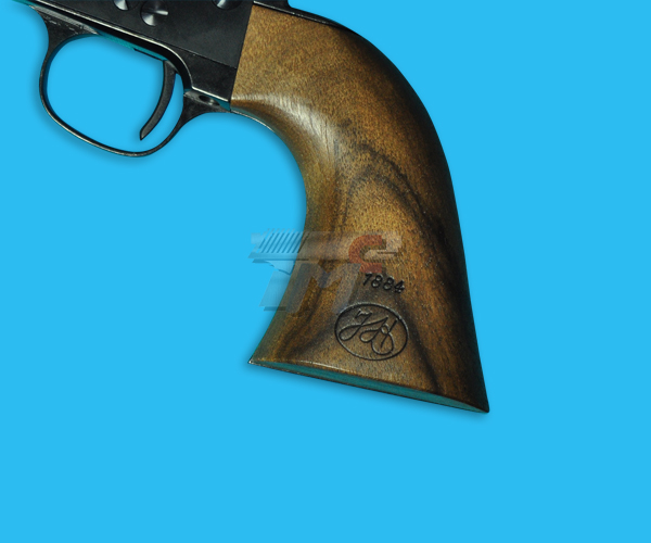 TANAKA Colt Single Action Army .45 1st Generation 7.5inch Revolver(Black & Wood Grip Version) - Click Image to Close