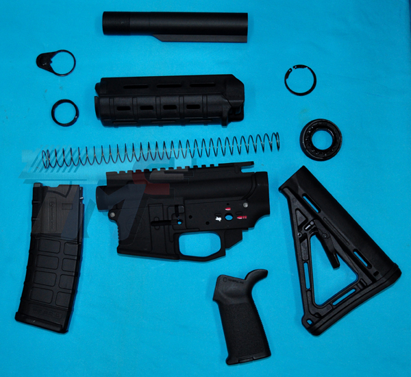 G&P WOK MOE Carbine Kit(Black) - Click Image to Close
