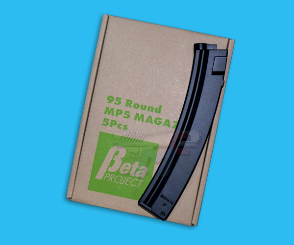 Beta Project 95rds MP5 Magazine 5pcs Box Set - Click Image to Close