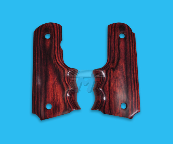 Altamont GM-45 Finger Wood Grip for M1911 Series(Rose) - Click Image to Close