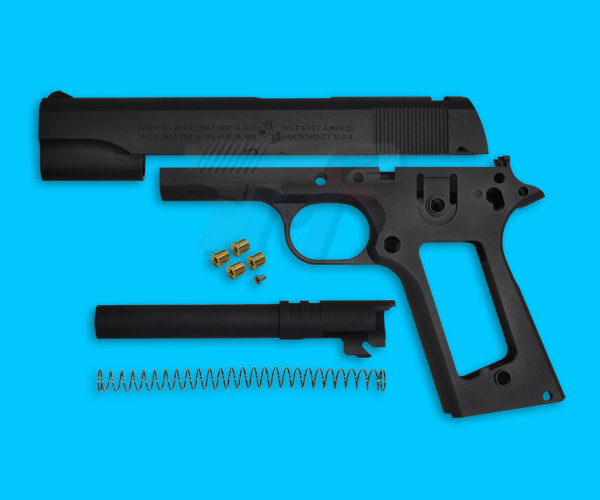 Pro-Win Slide and Frame Set for Marui M1911 - Click Image to Close