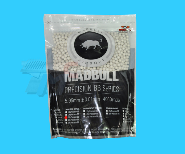 Madbull 4000rds Precision 0.25g Precision Grade BB - Click Image to Close