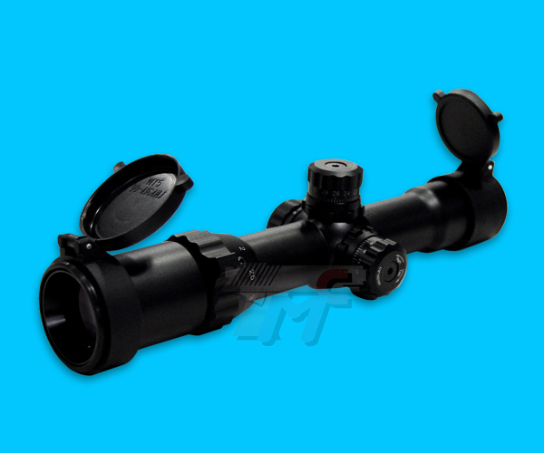 DD 1.5-4X28 Red / Green Cross Sniper Scope - Click Image to Close