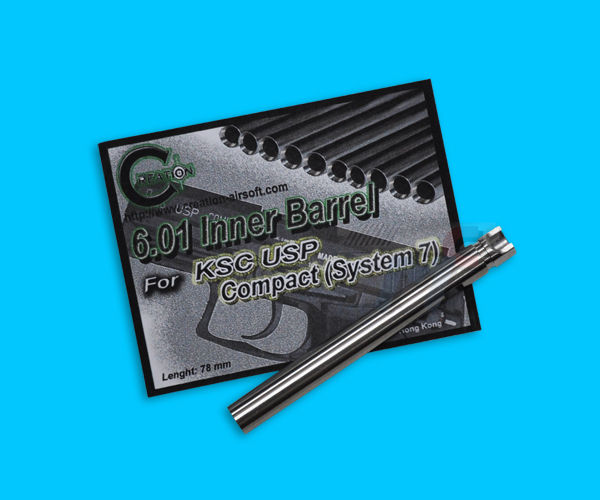 Creation 6.01mm Inner Barrel for KSC USP Compact System 7 - Click Image to Close