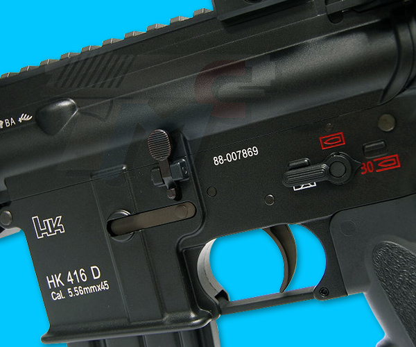 Umarex/VFC HK416D Gas Blow Back with Gun Case - Click Image to Close