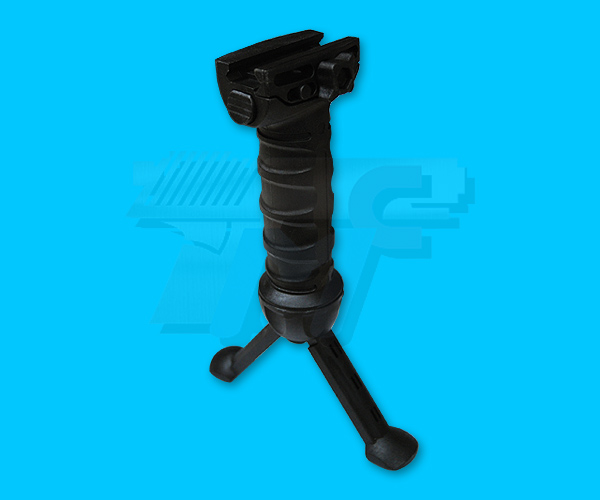 DD Type-2 Tactical Bipod Grip(Black) - Click Image to Close