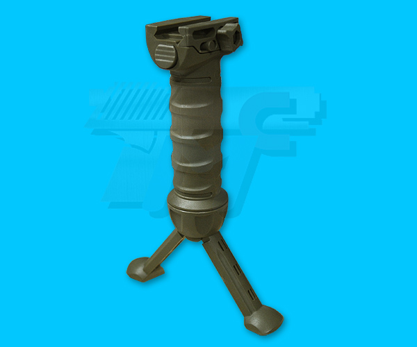 DD Type-2 Tactical Bipod Grip(DE) - Click Image to Close