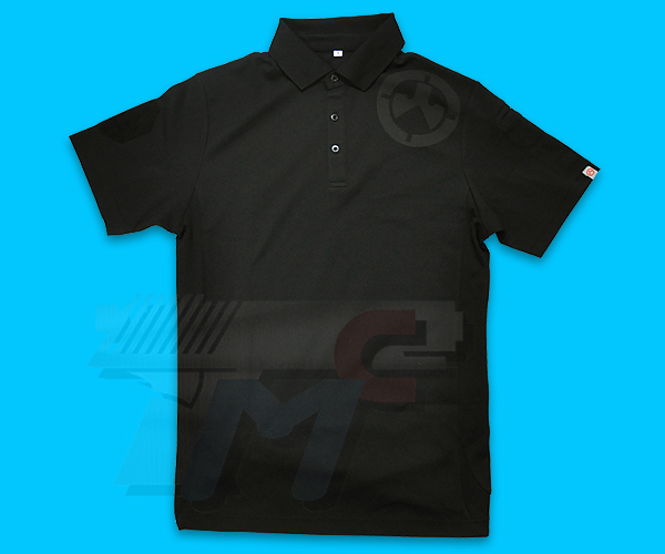 Magpul PTS L Size 2nd Version Sport Polo Shirt(Black) - Click Image to Close