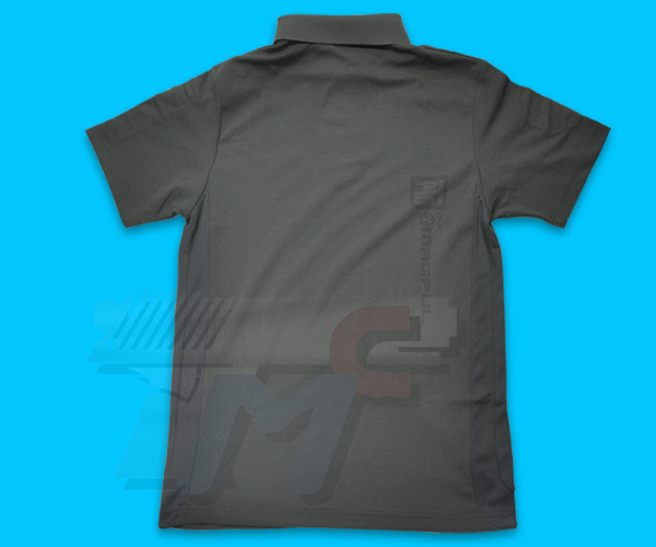 Magpul PTS L Size 2nd Version Sport Polo Shirt(Gray) - Click Image to Close