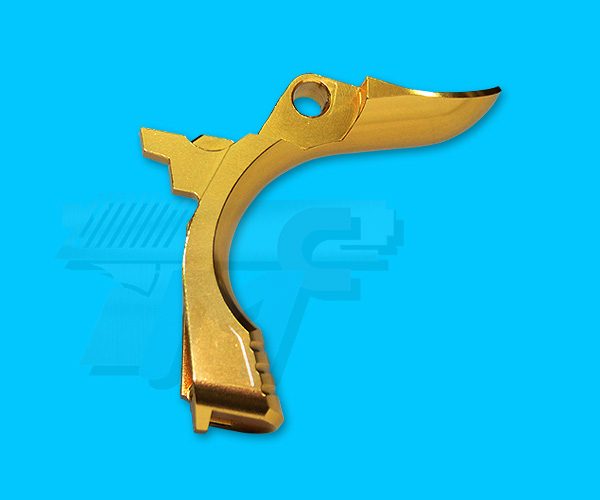 Creation Aluminum Grip Safety for Marui Hi-Capa 5.1(Gold) - Click Image to Close