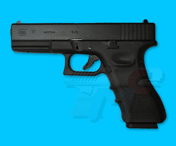 3HK G17 Gas Blow Back(Black,Full Marking) - Click Image to Close