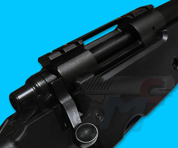 TANAKA M700 A.I.C.S Cartridge Version Sniper Rifle(Black) - Click Image to Close