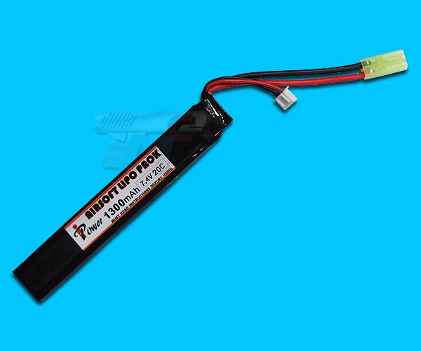 iPower 7.4v 1300mAh(20C) Li-Po Battery - Click Image to Close