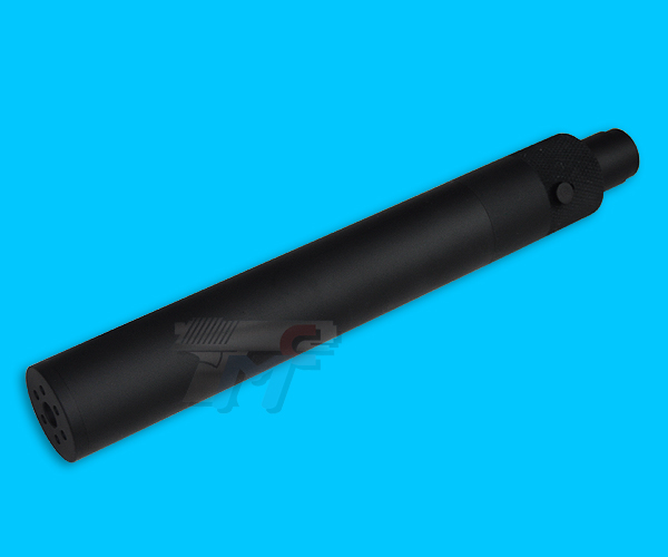 Action 38mm x 250mm MPX QD Silencer with QD Flashider for KSC MP9/TP9(14mm-) - Click Image to Close