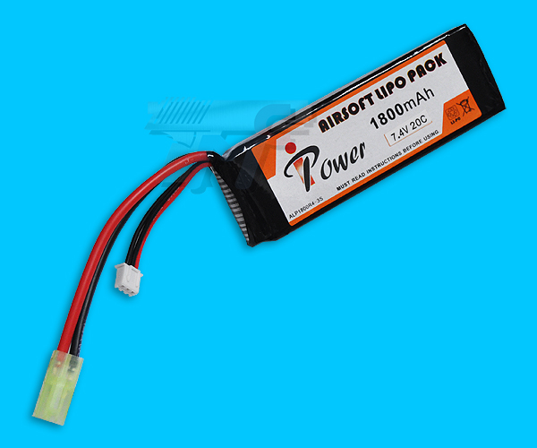 iPower 7.4v 1800mAh(20C) Li-Po Battery - Click Image to Close