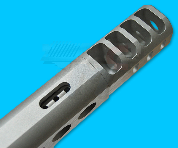 Custom Aluminum Brazos Custom Open Kit for Marui Hi-Capa 5.1(Silver) - Click Image to Close