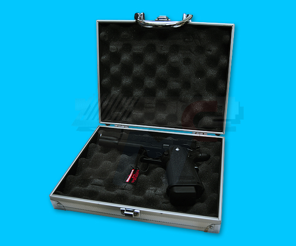 DD Metal Pistol Gun Case(Silver) - Click Image to Close