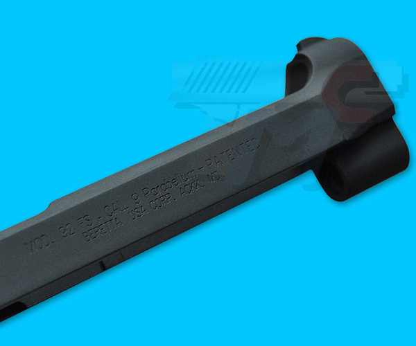 Custom Work Steel Slide for Marui / WE M9(Black) - Click Image to Close