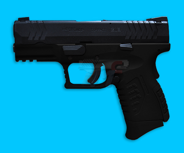 WE XDM Compact Gas Blow Back Pistol(Black) - Click Image to Close
