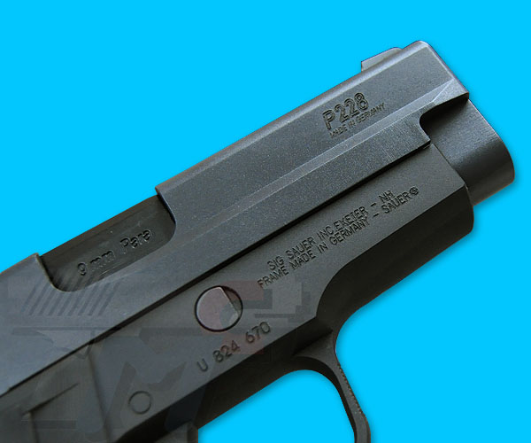 Custom P228 Full Metal Gas Blow Back(Full Marking) - Click Image to Close