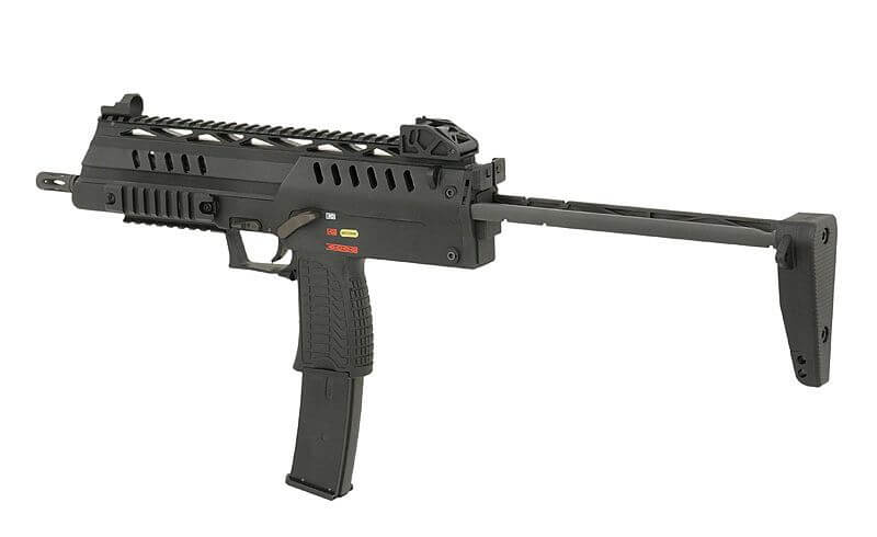 WE SMG-8 Gas Blow Back(Black)