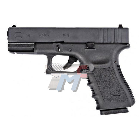 WE G19 Gas Blow Back Pistol(Black)