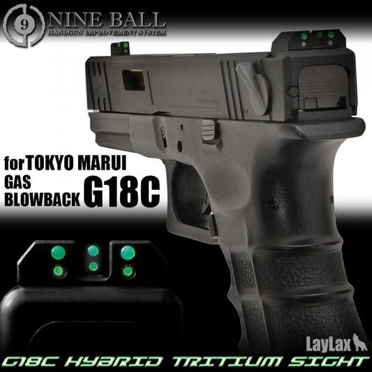Nine Ball G18C/G19 HYBRID TRITIUM SIGHT Set