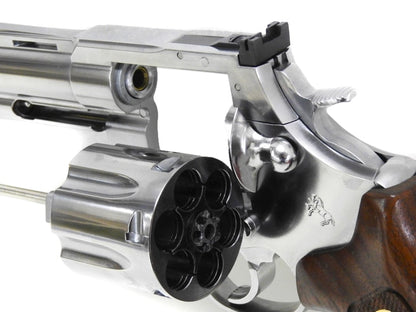 Marushin Colt Anaconda 6inch 6mm X Cartridge Revolver(Silver)