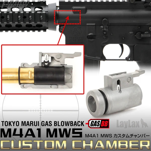 First Factory Custom Chamber for Tokyo Marui M4A1 Gas Blow Back