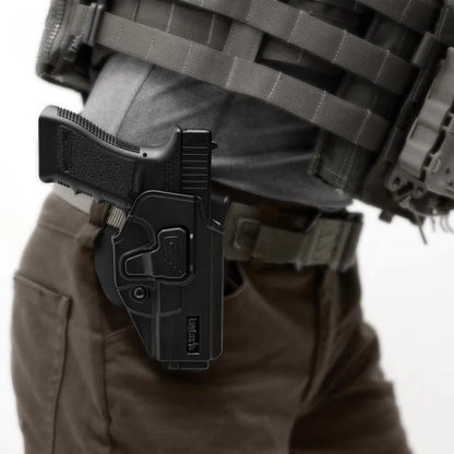BATTLE STYLE GLK CQC Holster (Right Hand/ Black)