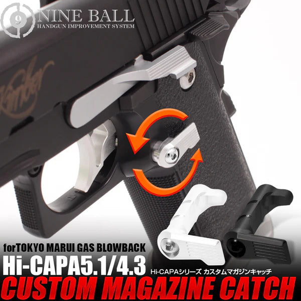 Nine Ball Custom Magazine Catch for HI CAPA 5.1 / 4.3