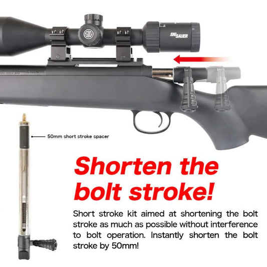 LayLax 50mm Short Stroke Kit for Marui VSR-10 / G-Spec Sniper
