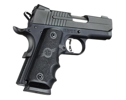 Hogue Rubber Grip with Finger Grooves for Colt Officers