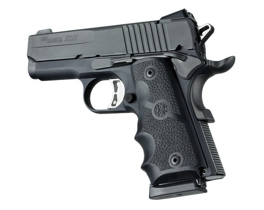 Hogue Rubber Grip with Finger Grooves for Colt Officers