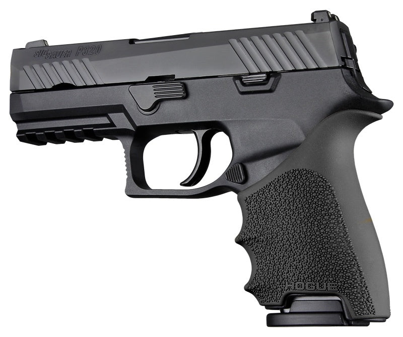Hogue Rubber Grip with Finger Grooves for SIG P320 (Compact Size)