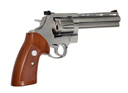Marushin Colt Anaconda 6inch 6mm X Cartridge Revolver(Silver)