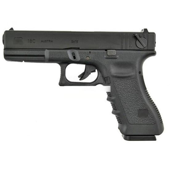 WE G18C Gas Blow Back(Black)
