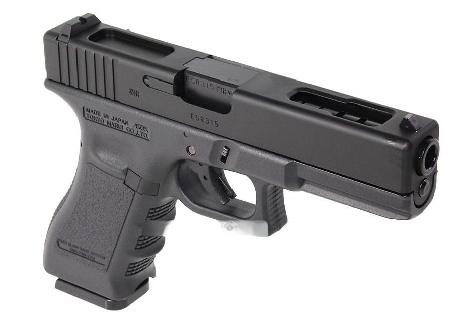 WE G18C Gas Blow Back(Black)