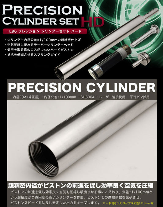 PDI Precision Cylinder Set for Marui L96 AWS(HD)