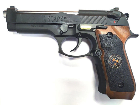 WE M9 BioHazard GBB Pistol (Black)