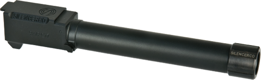 Detonator Aluminum SileconCo Outer Barrel for Marui Glock 17 Gen.4 (Black)(14mm-)