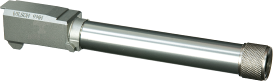 Detonator Aluminum Wilson Combat  Outer Barrel for Marui Glock 17 Gen.4(Silver)(14mm-)
