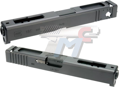 Detonator Aluminum Slide Set for Marui Glock 18C GBB (Black)(2022Ver.)