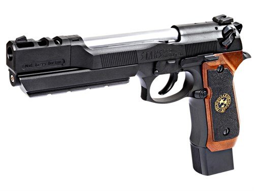 HK M9 BIOHAZARD LONG BK (BROWN GRIP)