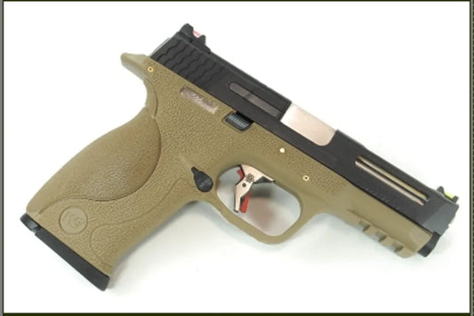 WE MP Big Bird with Hole T4 B Gas Blow Back (Semi / Auto)