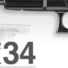 Tokyo Marui Model 34 Gas Blow Back Pistol