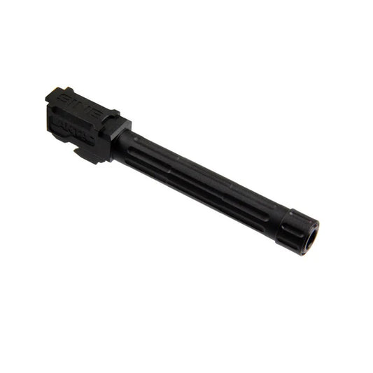 5KU Aluminum Threaded Outer Barrel for Marui Glock17 (14mm- / Black)