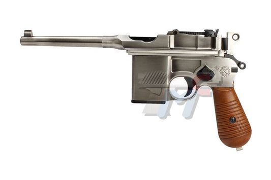 WE Mauser M712 Gas Pistol ( with Marking / Silver)