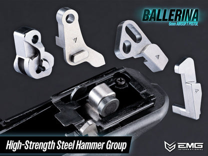 T8 /EMG (ARMY) TTI Ballerina G17 CNC GBB (BK)