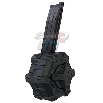 AW Custom 350rds Gas Drum for AW / WE Hi Capa Series (Black)